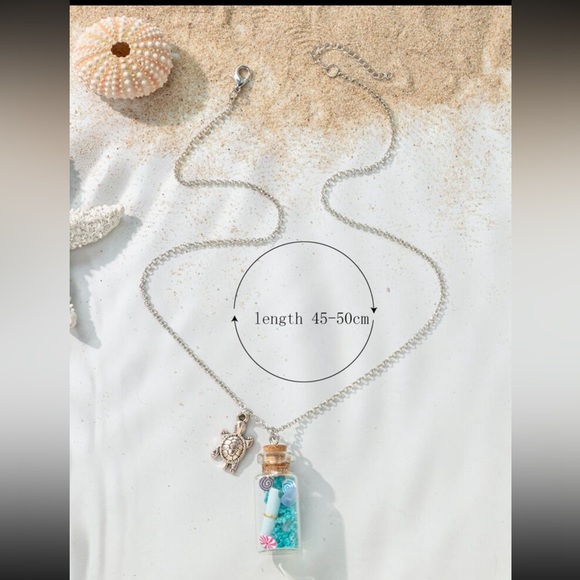 $4 LUMINOUS TURTLE BEACH NECKLACE: NEW. $4 IF BUNDLED - Picture 5 of 16